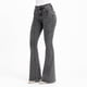 thumbnail image 3 of Jeans Mujer Flare Gris Tiro Alto J9358, 3 of 7