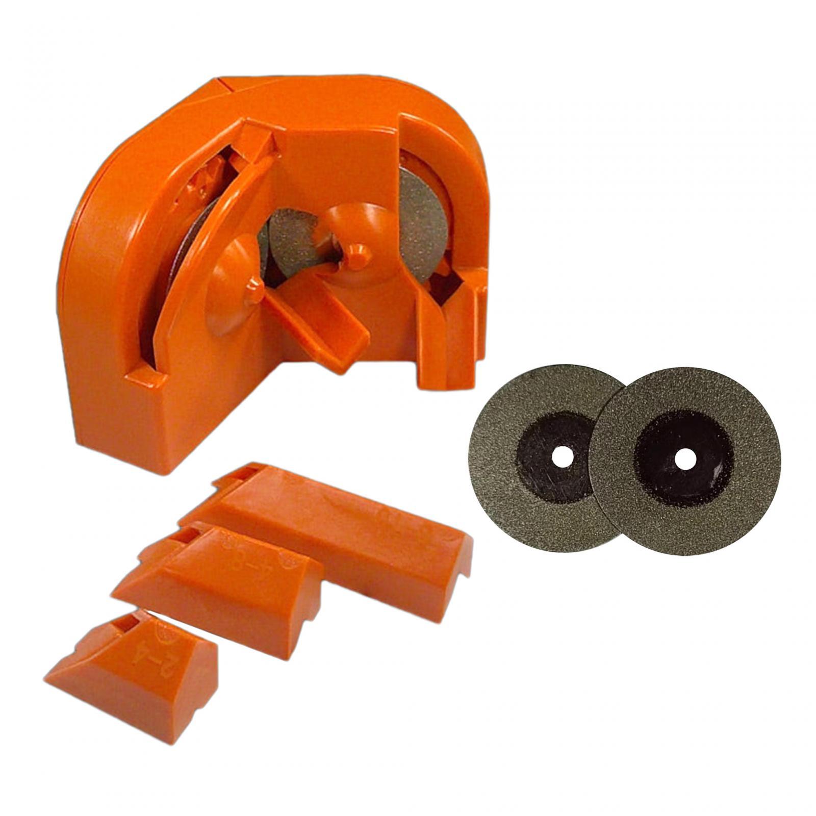 Magideal - Afilador De Taladro Eléctrico Portátil, Afilador De Cuchillos Con 3 Bloques De Lijado, Accesorios Para Amoladora De Taladro, Compacto Para Artesanos