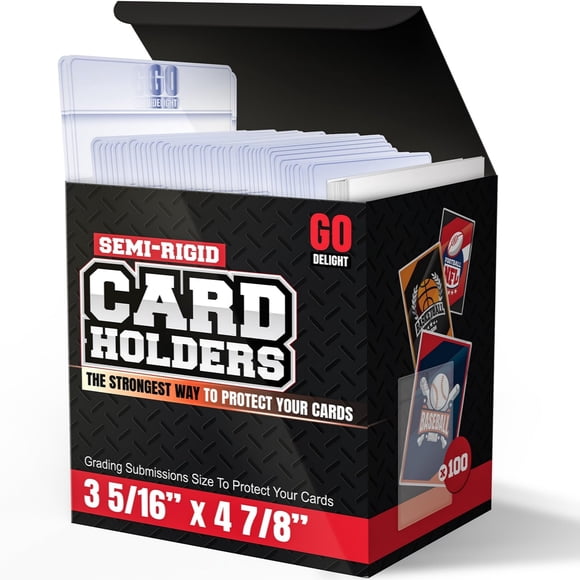 Paquete De Tarjeteros Para Tarjetas Coleccionables Con Fundas