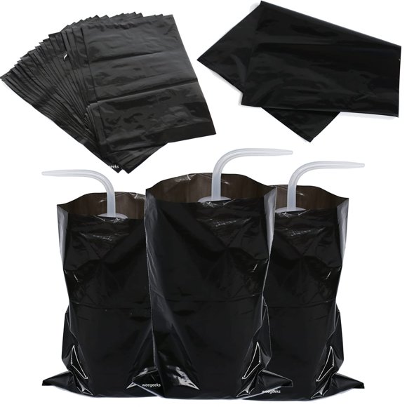 Fundas para botellas de tatuaje WEEGEEKS 100 uds 25 x 15 cm resistentes al desgarro