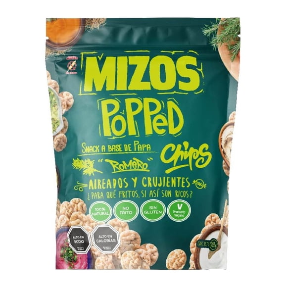 Snack a Base de Papa con Romero, 105 g