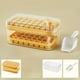 thumbnail image 3 of 1 Set Double Layer Ice Cube Trays, 64pcs Silicone Ice Cube Tray With Lid And Bin, Ice Cube Molds For Freezer, Easy Release & Save Space, 2 Trays,Scoop For Whiskey, Cocktail, 3 of 3