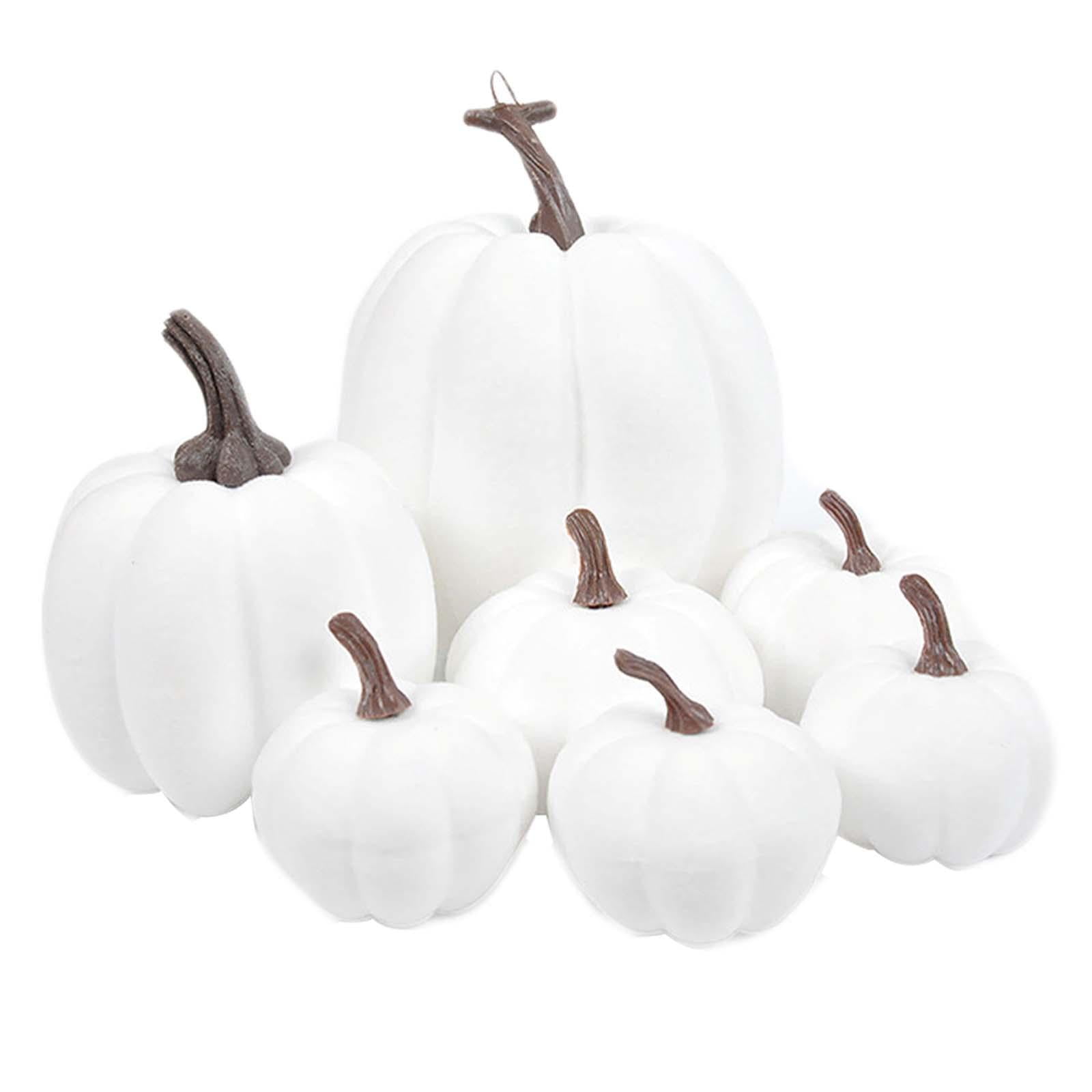 Bothyi - 7 Calabazas Artificiales Para Decoración Del Hogar De Halloween Para Repisas Y Repisas