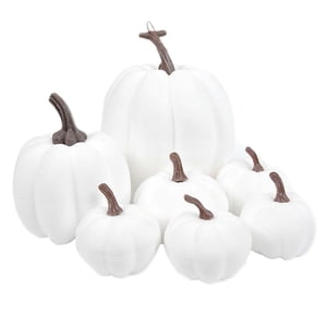 Bothyi - 7 Calabazas Artificiales Para Decoración Del Hogar De Halloween Para Repisas Y Repisas