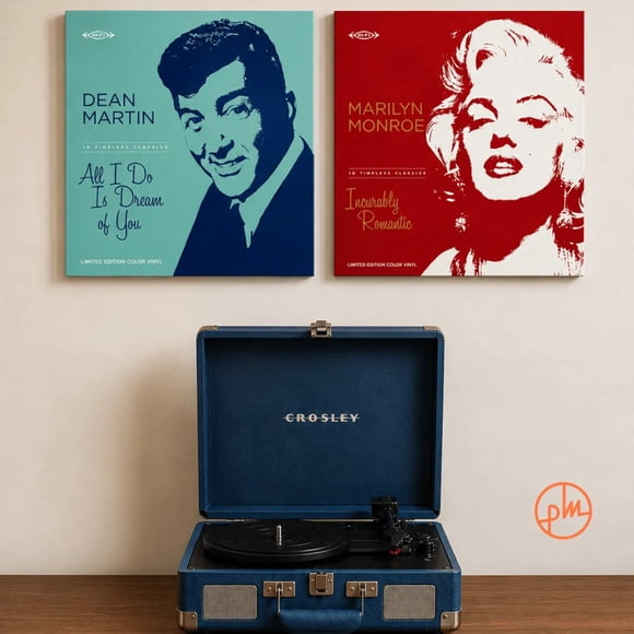 Tornamesa Crosley/ Cruiser Blue (pack.2)