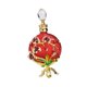 thumbnail image 3 of Recipiente Para Fragancia De 30 Ml Con Decoración De Flores Botella De Perfume De Cristal Elegante 30 Ml 5,7 X 14 Cm Rojo, 3 of 5