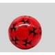 thumbnail image 2 of Balon de fútbol cosido a máquina rojo, 2 of 2