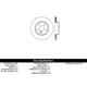 thumbnail image 2 of Disco Freno para auto Mercedes Benz 300D; 300TD 1984-1996 Delantero, 2 of 3