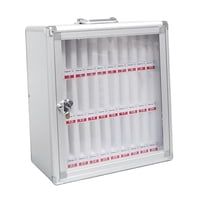 Bothyi - Gabinete De Almacenamiento Para Teléfono Con Puerta Transparente Y 2 Llaves, Resistente Caja De Almacenamiento Para Móviles Con 30 Ranuras
