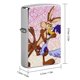 thumbnail image 2 of Wile E. Coyote y el Correcaminos-theme Copper Metal Lighter Shell, Premium Replacement Refillable Lighter Case with Durable Metal Construction, Compatible with Zippo and Most Standard Lighter Models, 2 of 6