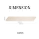 thumbnail image 4 of 10 palitos de cera artesanales de madera natural, aplicadores de cera para cejas, palitos pequeños para depilación., 4 of 5