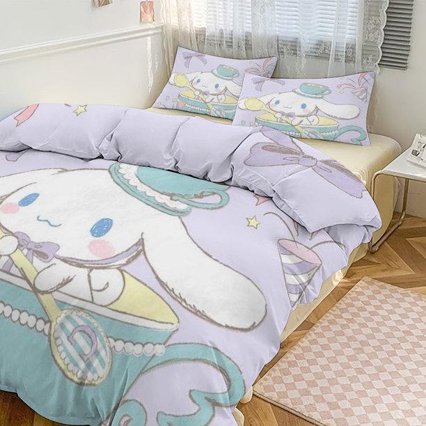 Cinnamoroll Bedding Sets for Kids Men Women Comforter Set