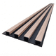 thumbnail image 1 of Wall Panel WPC Decorativo Roble Tostado, 240x16, 22mm, Caja 10 Unids., 1 of 4
