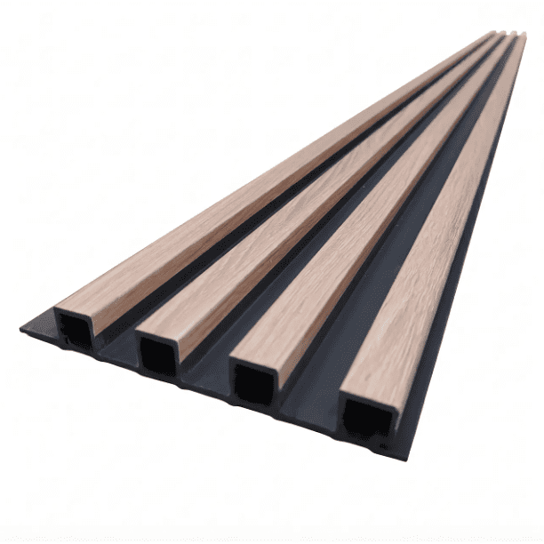 Wall Panel WPC Decorativo Roble Tostado, 240x16, 22mm, Caja 10 Unids.