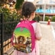 thumbnail image 5 of Madagascar Mochila Escolar para Niños y Niñas, Mochila Infantil Ligera de Alta Calidad, Grande y Duradera ROSA, 5 of 6