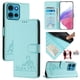 thumbnail image 1 of Funda tipo cartera FOXDOCK para Motorola MOTO G75 con soporte, ranuras, RFID, diseño de gato, 1 of 5