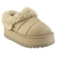 thumbnail image 3 of Pantufla Chalada Mujer Pinguih-5 Taupe Urbano, 3 of 10