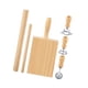 thumbnail image 3 of Herramienta De Fabricación De Pastas Rolling Pin Rolling Gnocchi HABOR DE PASTA PARA REGALOS DIY CASA 6 Piezas, 3 of 5