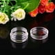 thumbnail image 2 of Recipiente cosmético cuadrado transparente de acrílico vacío con tapa de rosca para loción, sombra de ojos, polvos para uñas, joyas y viales de crema facial, 2 of 5