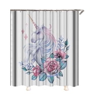 Genérico - Cortina Para Baño Con Forro De Ducha 180 Cm L22