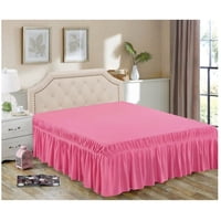 Aladdins Shop - Faldon Para Cama King Color Rosado