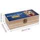 thumbnail image 2 of Karate Kid Caja Organizadora de Madera Rústica - Caja Decorativa Multifuncional para Escritorio, Hogar, Oficina, Joyas y Manualidades, 2 of 6