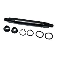 Magideal - Eje De Rodamiento Central Para Bicicleta Estática, Accesorios Para Rodamientos De Rueda, Herramientas De Reparación, Protección, Reemplazo De Rodamien 17 Mm