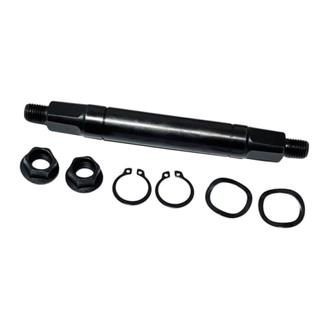 Magideal - Eje De Rodamiento Central Para Bicicleta Estática, Accesorios Para Rodamientos De Rueda, Herramientas De Reparación, Protección, Reemplazo De Rodamien 17 Mm