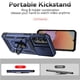 thumbnail image 4 of Estuche GANGXUN para Samsung Galaxy A34 5G, soporte giratorio 360°, estilo mecánico y magnético, 4 of 5