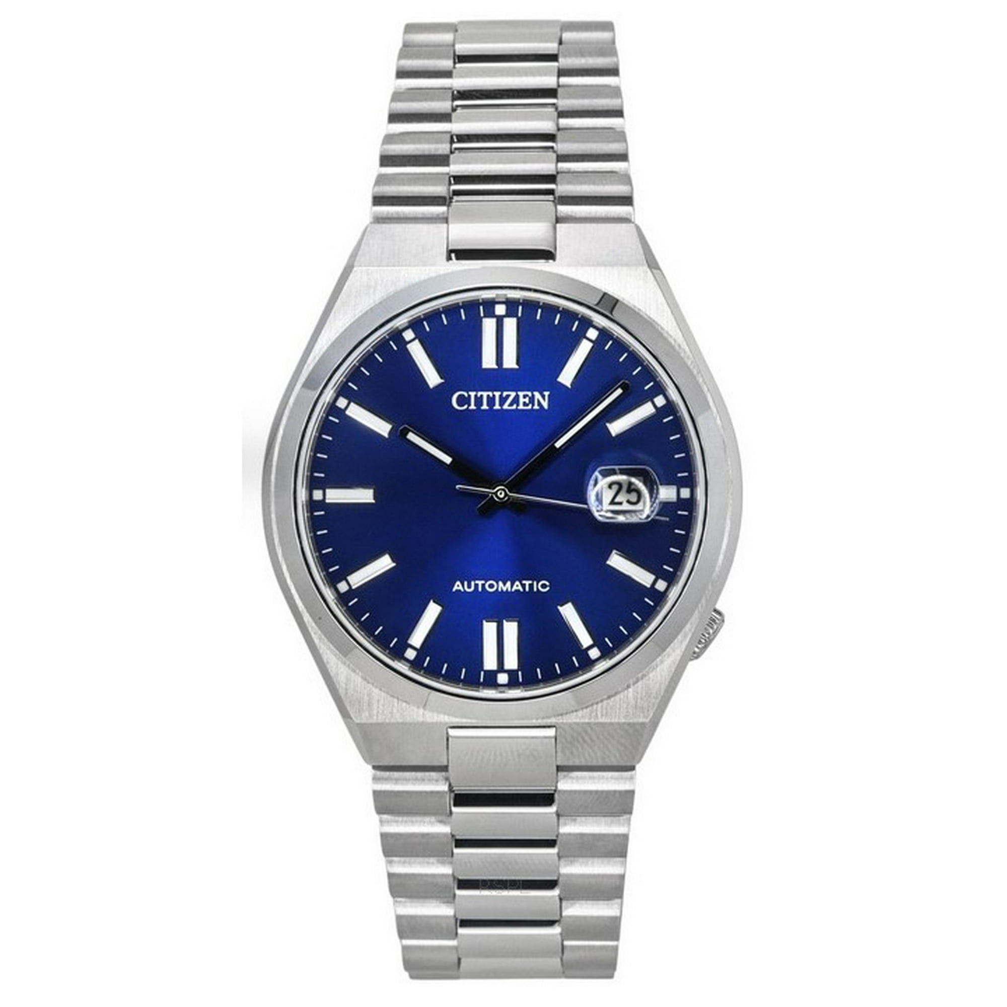 Reloj Citizen Tsuyosa Stainless Steel Blue Dial Automatic Nj0150-81l Men's Watch