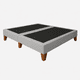 thumbnail image 5 of Base de Cama Super King + Colchon Mery Desing - Gris Claro, 5 of 7