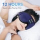 thumbnail image 2 of Auriculares para dormir LIGHTIMETUNNEL 3D con Bluetooth, máscara para dormir, azul, 2 of 6