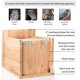 thumbnail image 5 of Casa para Búhos WHITEHORSE 41x30x28 cm de Cedro Impermeable, 5 of 6