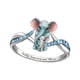 thumbnail image 2 of Anillo De Boda Decoración Anillo Femenino Para El Día De San Valentín Regalos De Cumpleaños Novia Tamaño 7, 2 of 5