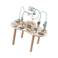 Magideal - Actividad Tabla Centro De Actividades Aprendizaje Juguete Bloque De Rotación Juguete Sensorial Con Laberinto De Cuentas Para Niños Pequeños Infantiles