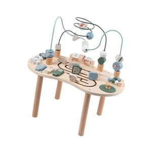 Magideal - Actividad Tabla Centro De Actividades Aprendizaje Juguete Bloque De Rotación Juguete Sensorial Con Laberinto De Cuentas Para Niños Pequeños Infantiles