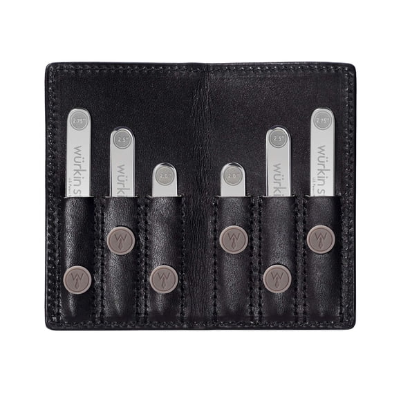 Entretela Magnética Metálica para Cuellos Würkin Stiffs - Juego de 3 (5, 6 y 7 cm)