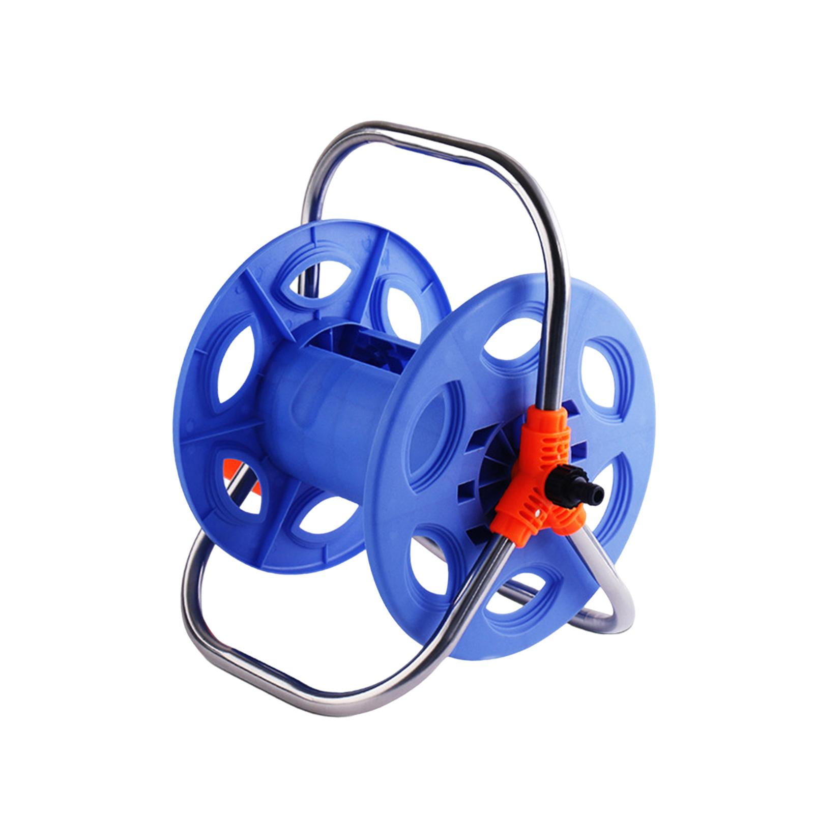 Magideal - Rollo De Almacenamiento De Tuberías, Soporte De De Jardín, Soporte De De Agua De Construcción Duradera, Tubería De Agua De Pie, Para , 20m