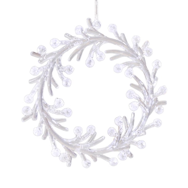 6 Piezas De Decoración De Esa De Copo De Nieve De Adera De Navidad