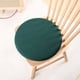 thumbnail image 1 of Xiao Hua Cojín circular de memory foam Verde Oscuro -1 Pieza, Diámetro 13.78 Pulgadas, Altura 1.38 Pulgadas, Partículas Antideslizantes Inferiores, Adecuado para Sala de Estar, Dormitorio,, 1 of 4