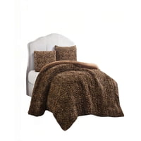 Genérico - Cobertor Peludo 2 Plaza Con Chiporros Y Diseño De Animal Print 2