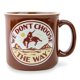 thumbnail image 1 of Taza Camper Silver Buffalo Yellowstone We Don't Choose The Way, 1 of 7
