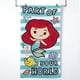 thumbnail image 1 of Toalla Playa C/Bolso 70x140+33x42 Princesas Ariel, 1 of 3