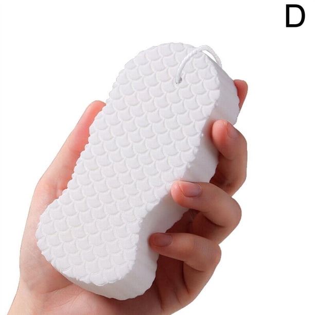 Dead Skin Removing Sponge Pink Magic Bath Sponge Exfoliating Body Massage Cleaning Shower Brushes Bath Tools For Baby Kids Adult