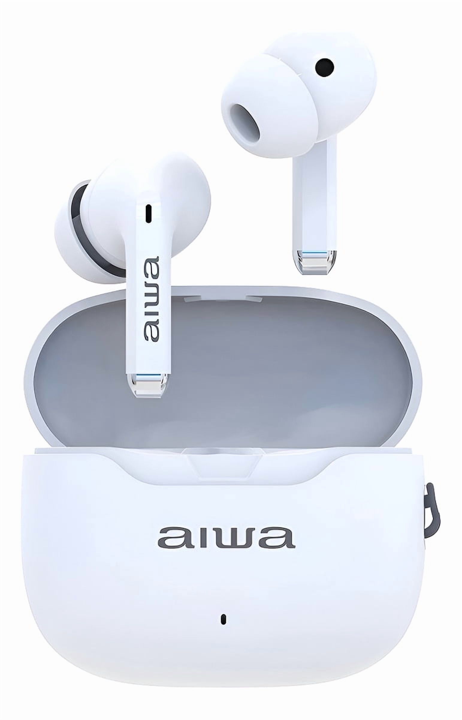 Audífonos Bluetooth Tactil Cancel Ruido Aiwa Aw-Twsg5Oancw
