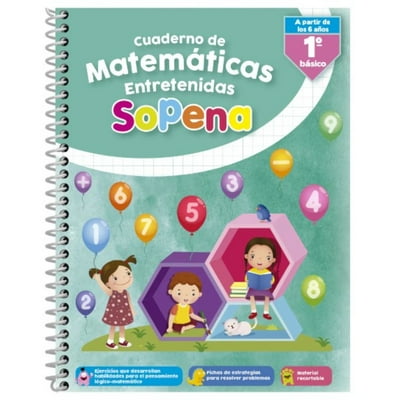 Cuaderno De Matemáticas Entretenidas Sopena 1 Un. Mundicrom
