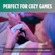 thumbnail image 3 of KontrolFreek Agarraderas para Pulgar 4‑pack Rosa/Verde, 3 of 6