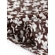 thumbnail image 5 of GRACIA Y GRANDEZA Blusa de Chifón Floral con Cuello de Ojal y Mangas Cortas Acampanadas para Mujer Talla Grande L Marrón, 5 of 7