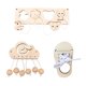 thumbnail image 2 of 100 piezas mini brads papel artesanías para la creación de tarjetas scrapbooking diy, 2 of 5