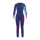 thumbnail image 3 of Traje De Neopreno Para Ni?os Traje De Ba?o De Neopreno De 2,5 Mm Cremallera Frontal Verano Traje Completo Térmico 12 Azul Marino, 3 of 5